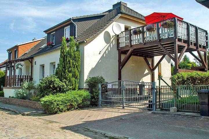 Ferienwohnung für 5 Personen, mit Balkon, mit Haustier in Rubkow