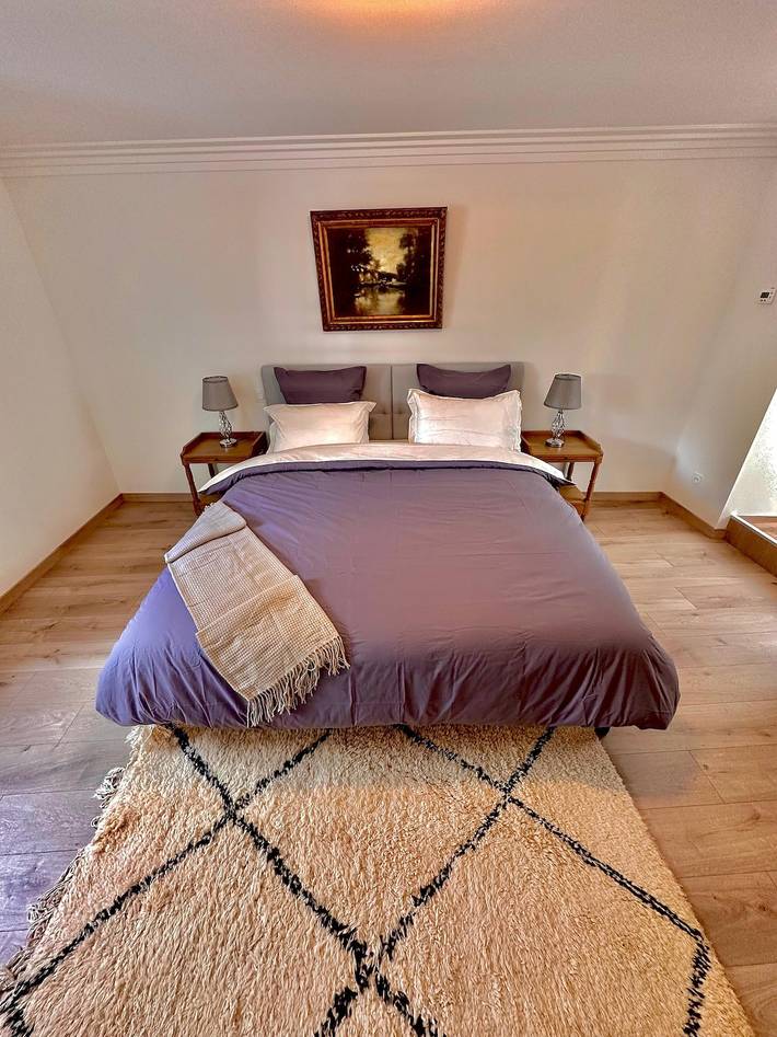 Chambre d’hôtes 'Suite Hortensia Hammam Et Piscine' con terraza y Wi-Fi in Breuil-Barret, Terval