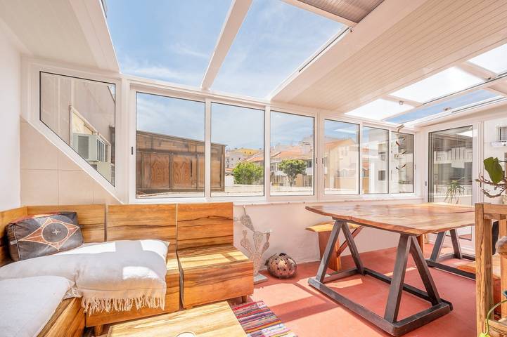 Vakantieappartement voor 4 personen, met balkon in Costa da Caparica