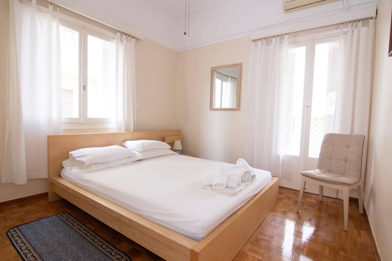 Maison de vacances pour 5 personnes avec balcon in Athènes, Côte Sud de l'Attique