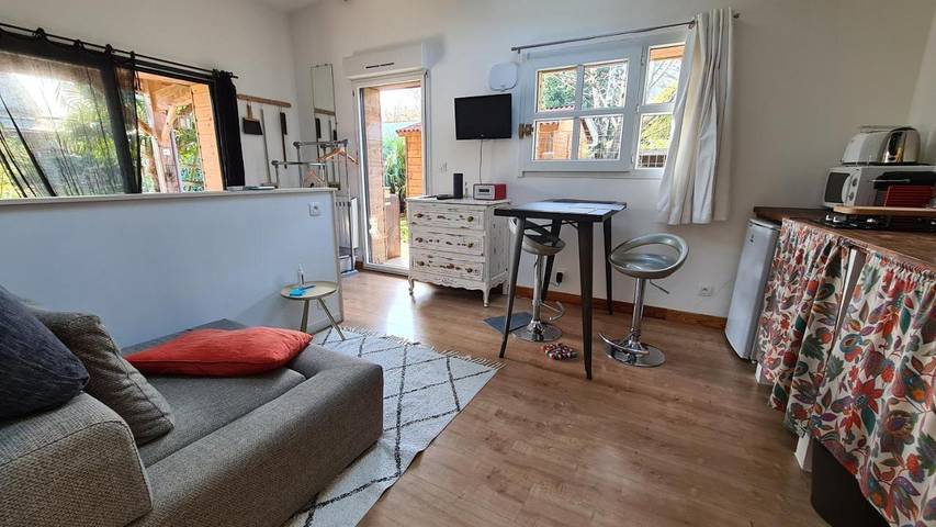 Appartement de vacances pour 2 personnes, avec jardin