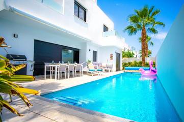 Casa rural para 6 personas, con piscina y jardín en San Pedro del Pinatar