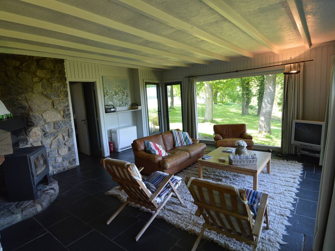 Modern chalet met uitzicht in Humain, Marche-en-Famenne