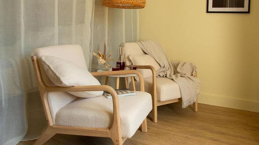 Chambre d’hôte pour 2 personnes, avec Terrasse et Jardin