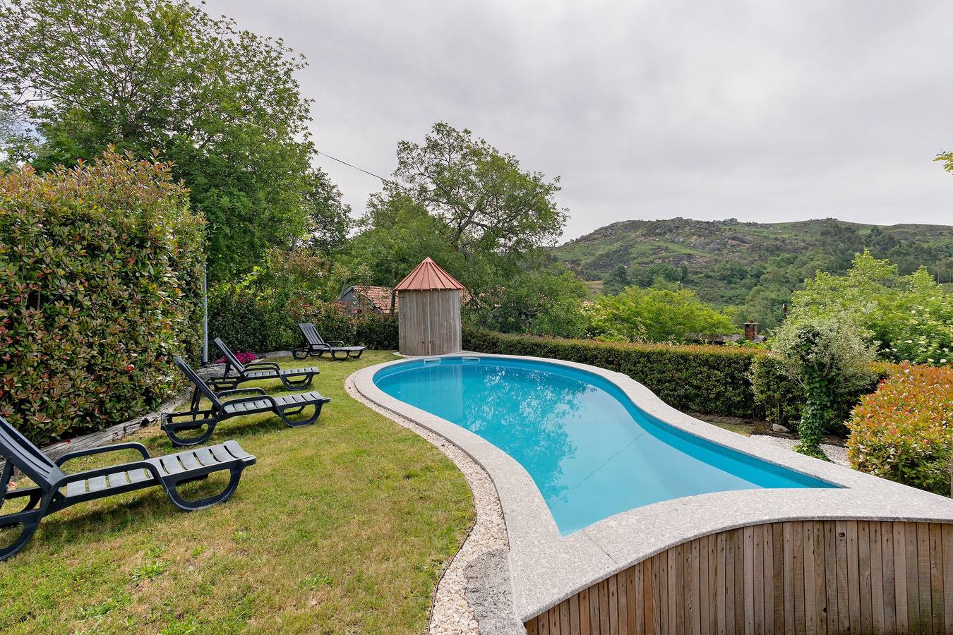 Ferienhaus 'Casa Do Moinho' mit Bergblick, Wlan und Klimaanlage in Fafe, Braga Distrikt