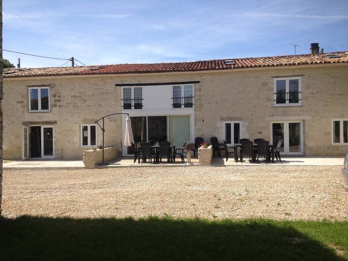 Maison de vacances pour 8 personnes, avec terrasse et jardin en Charente-Maritime