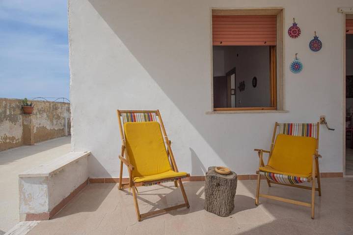 Casa vacanza per 7 persone, con terrazza e panorama nonché giardino in Torre Castiglione