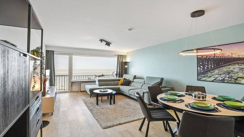 Location de vacances pour 4 personnes, avec balcon à Blankenberge