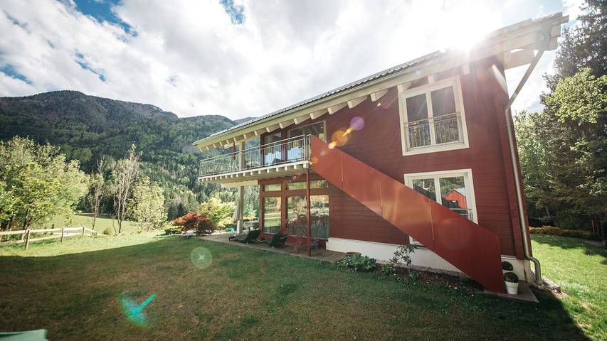 Ferienwohnung für 4 Personen, mit Terrasse und Garten sowie Sauna, mit Haustier - 1