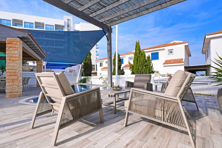 Villa für 8 Personen mit Pool in Protaras, Südzypern