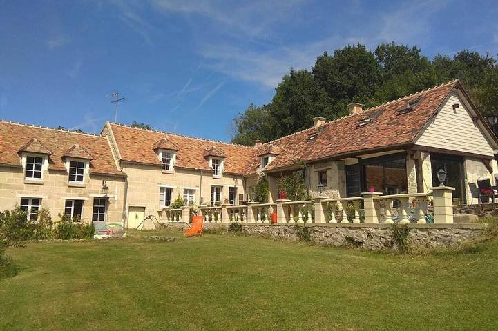 Extension d'une longère du Xviiie siècle in Oise
