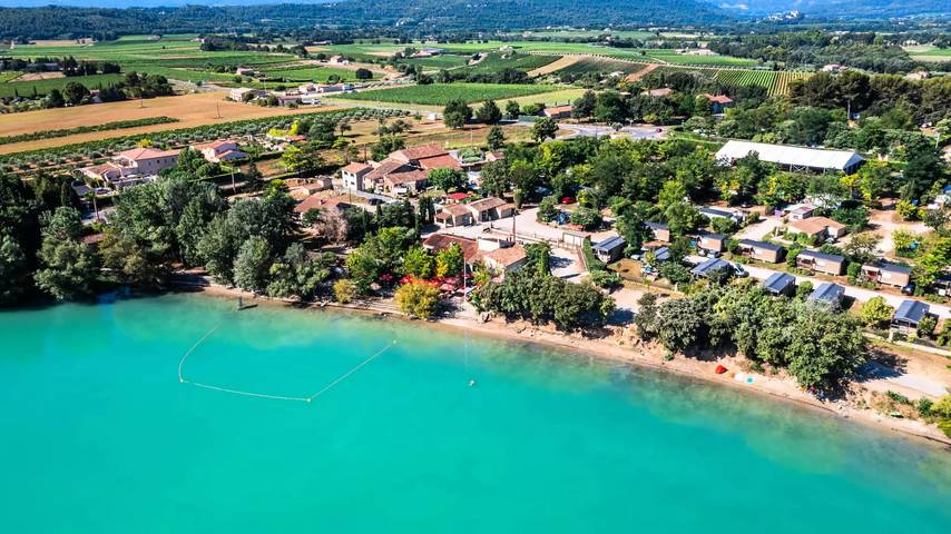 Camping für 2 Personen, mit Pool und Terrasse sowie Ausblick in Vaucluse - 2