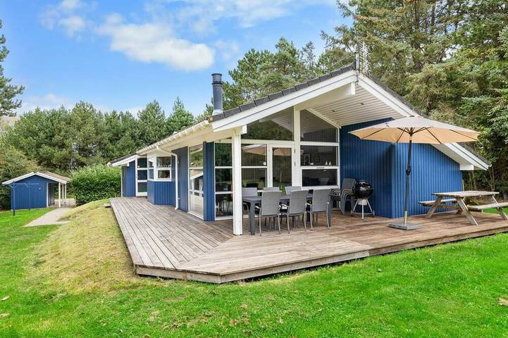 Ferienhaus für 8 Personen, mit Terrasse und Sauna, mit Haustier
