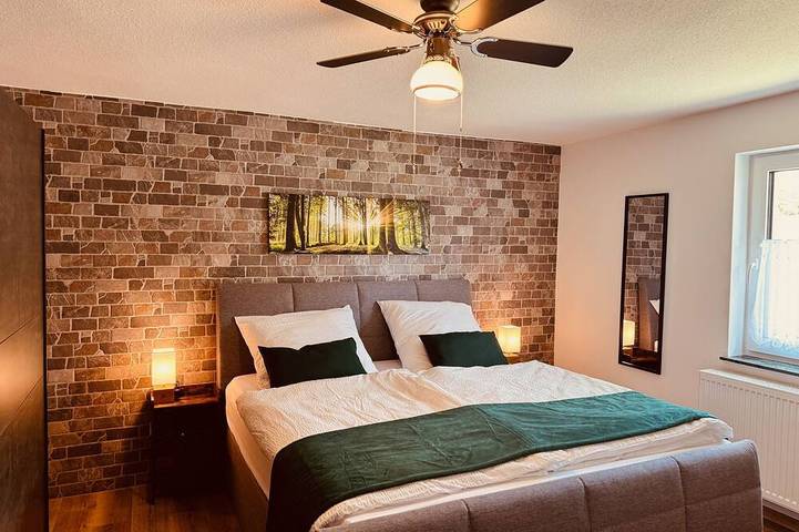 Ferienhaus für 8 Personen, mit Balkon und Garten sowie Whirlpool am Vogelsberg Region - 2