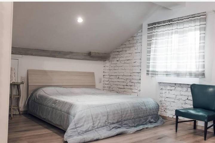 Chambre d’hôte pour 4 personnes, avec vue