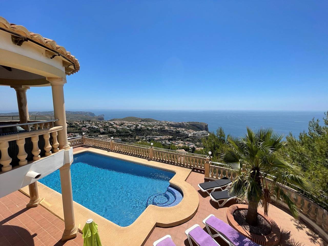 Villa à Benitachell avec piscine privée, climatisation et Wifi in Poble Nou de Benitatxell, Costa Blanca