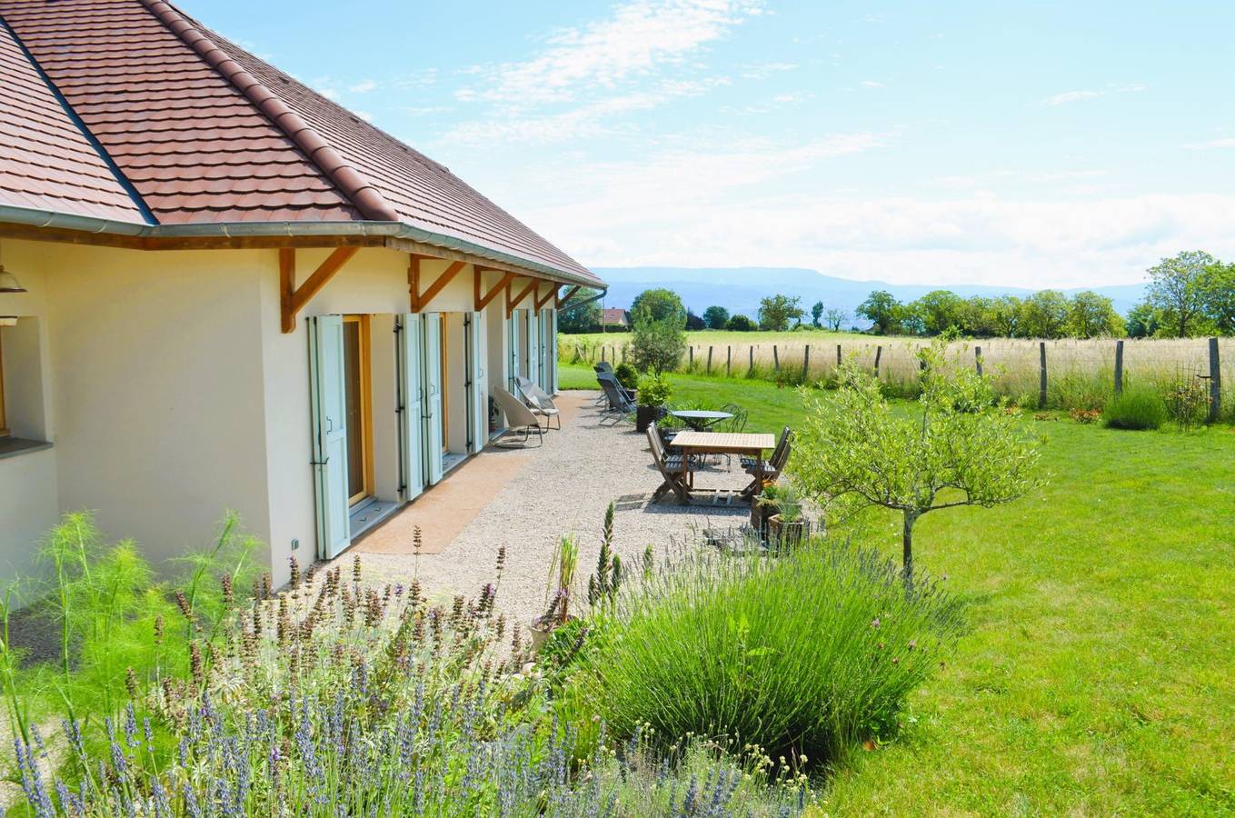 La Paumanelle - Chambre Jade in Dolomieu, Région de La Tour-du-Pin