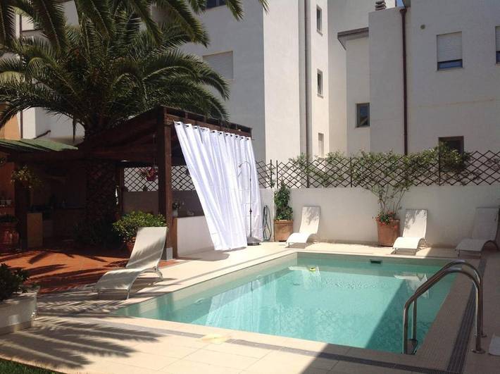 Ferienhaus für 4 Personen, mit Garten und Pool, kinderfreundlich
