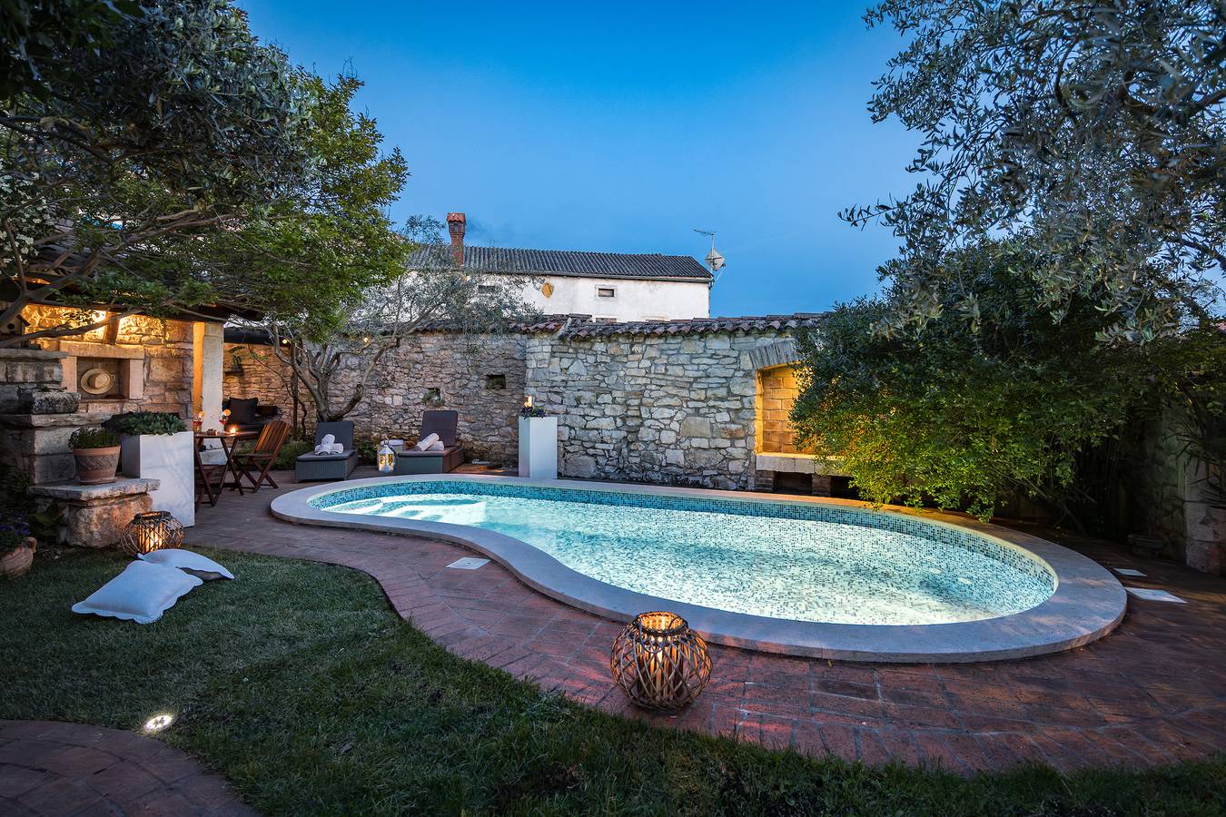 Villa Ulika Krnica in Marčana, Südküste Istrien