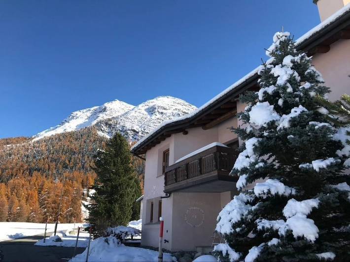 Ferienwohnung für 3 Personen, mit Balkon und Terrasse sowie Garten in La Punt-Chamues-ch - 4