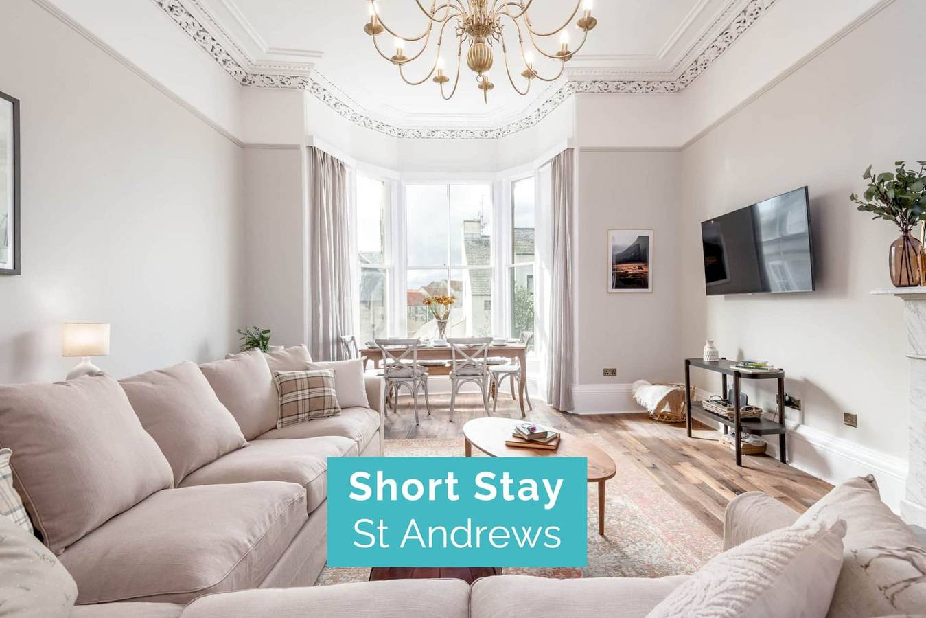 Entire apartment, Skye Sands | Alexandra Penthouse (No 11) in St Andrews, Fife region