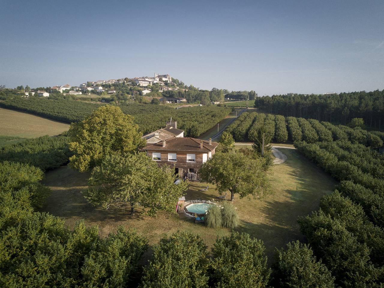 Les Noisetiers in Monflanquin, Région de Villeneuve-sur-Lot