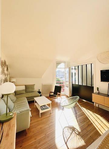 Gîte pour 9 personnes, avec vue et balcon dans Office de Tourisme de la Baule