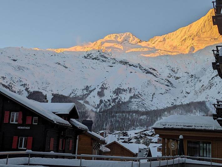 Vakantiewoning voor 6 personen, met uitzicht en terras, met huisdier in Saas-Fee