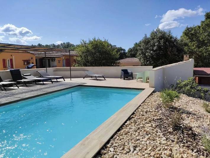 Location de vacances pour 12 personnes, avec jardin et piscine à Vagnas - 2