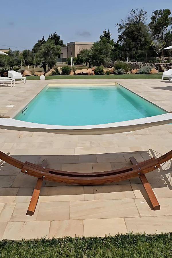 Casa vacanza per 3 persone, con piscina e giardino nonché idromassaggio, con animali domestici a Alessano