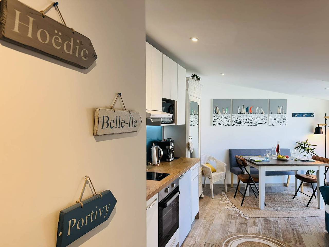 Estudio entero, Ty Cool 3*, jardin 200m carré, 50m plage, wifi in Penthièvre, Saint-Pierre-Quiberon