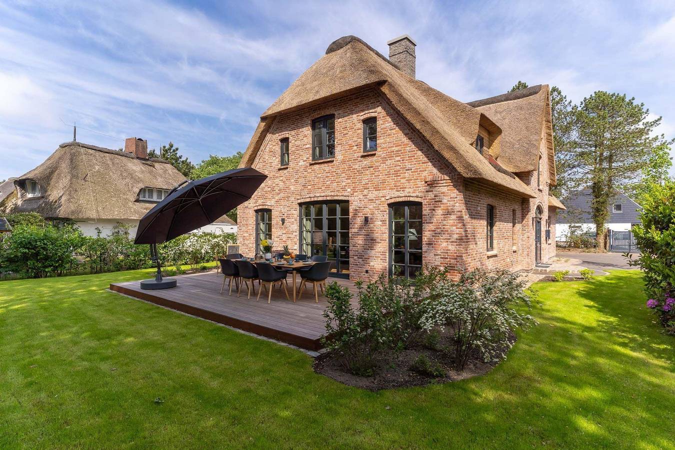Ganze Ferienwohnung, Reetdachhaus Hoher Himmel in St. Peter-Ording, Eiderstedt