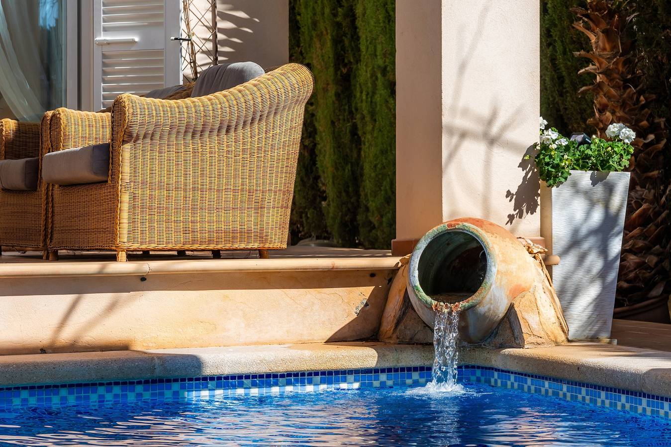 Casa Alegría cerca de la playa con piscina, wifi y aire acondicionado in Sa Coma, San Lorenzo de Cardessar