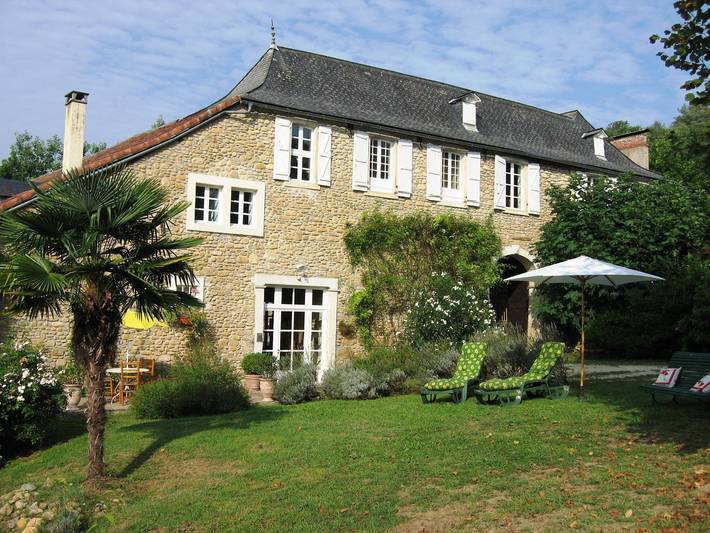Chambre d’hôte pour 4 personnes, avec Jardin à Lasseube