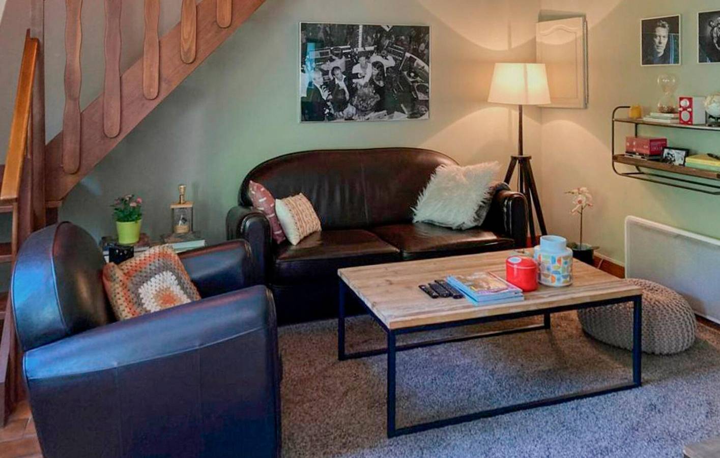 Charmant appartement vlakbij het centrum van Bénesville in Canville-les-Deux-Églises, Dieppe en omgeving