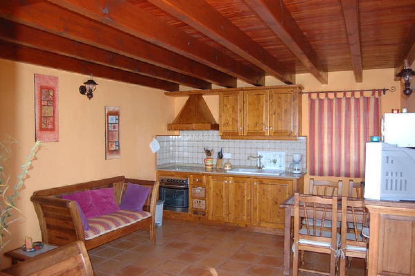 Casa Cabrera: Encanto Rural con Vistas al Mar y Terraza en La Palma in Los Quemados, Fuencaliente de La Palma