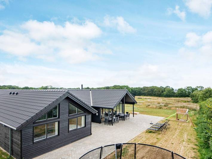 Ferienhaus für 18 Personen, mit Pool und Garten sowie Terrasse und Sauna, kinderfreundlich in Mommark - 3