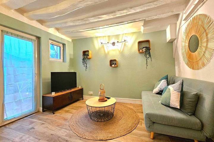 Appartement de vacances pour 4 personnes, avec terrasse à Nemours