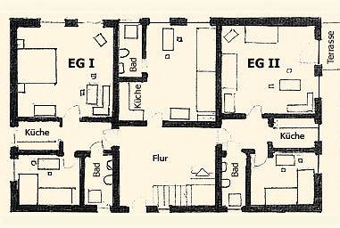 Ferienwohnung für 2 Personen, mit Garten in Norddorf - 2