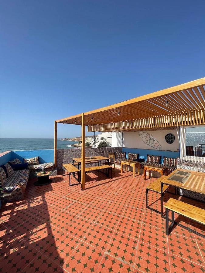 Hôtel pour 3 personnes, avec vue et terrasse, animaux acceptés à Taghazout (village) - 3