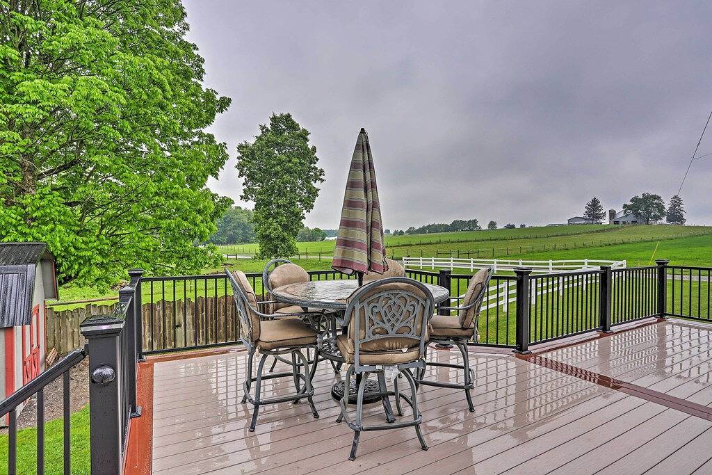 Millersburg Home w/ Covered Porch & Fire Pit! in Holmes County
