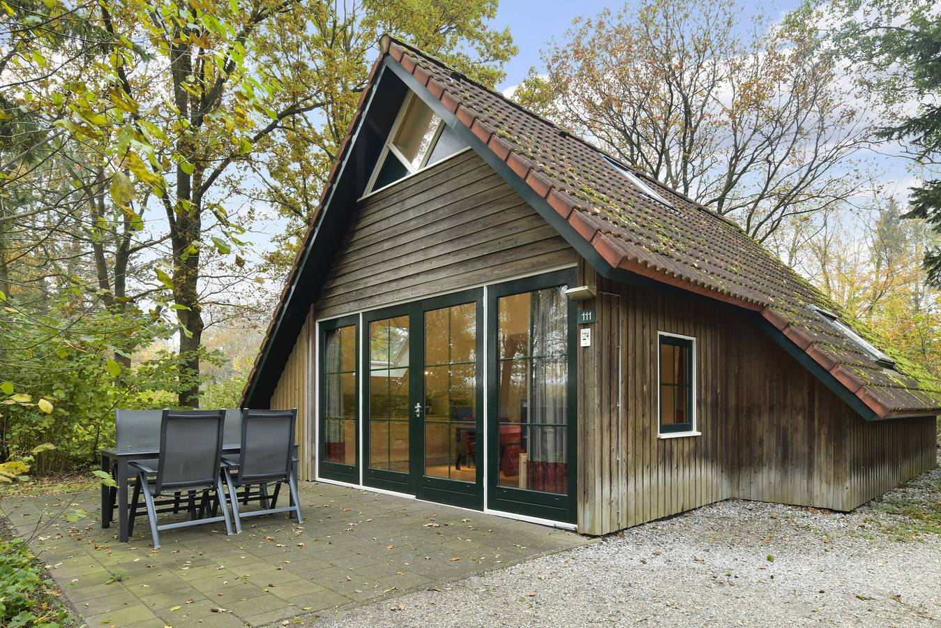 Bungalow pour 4 personnes avec balcon/terrasse in Drenthe