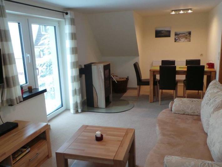 Ferienwohnung für 4 Personen, mit Terrasse und Garten sowie Ausblick in Eibenstock - 3