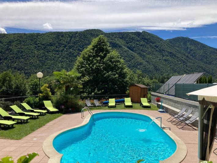 Gîte pour 7 personnes, avec jardin ainsi que piscine et terrasse, animaux acceptés à Craveggia - 2