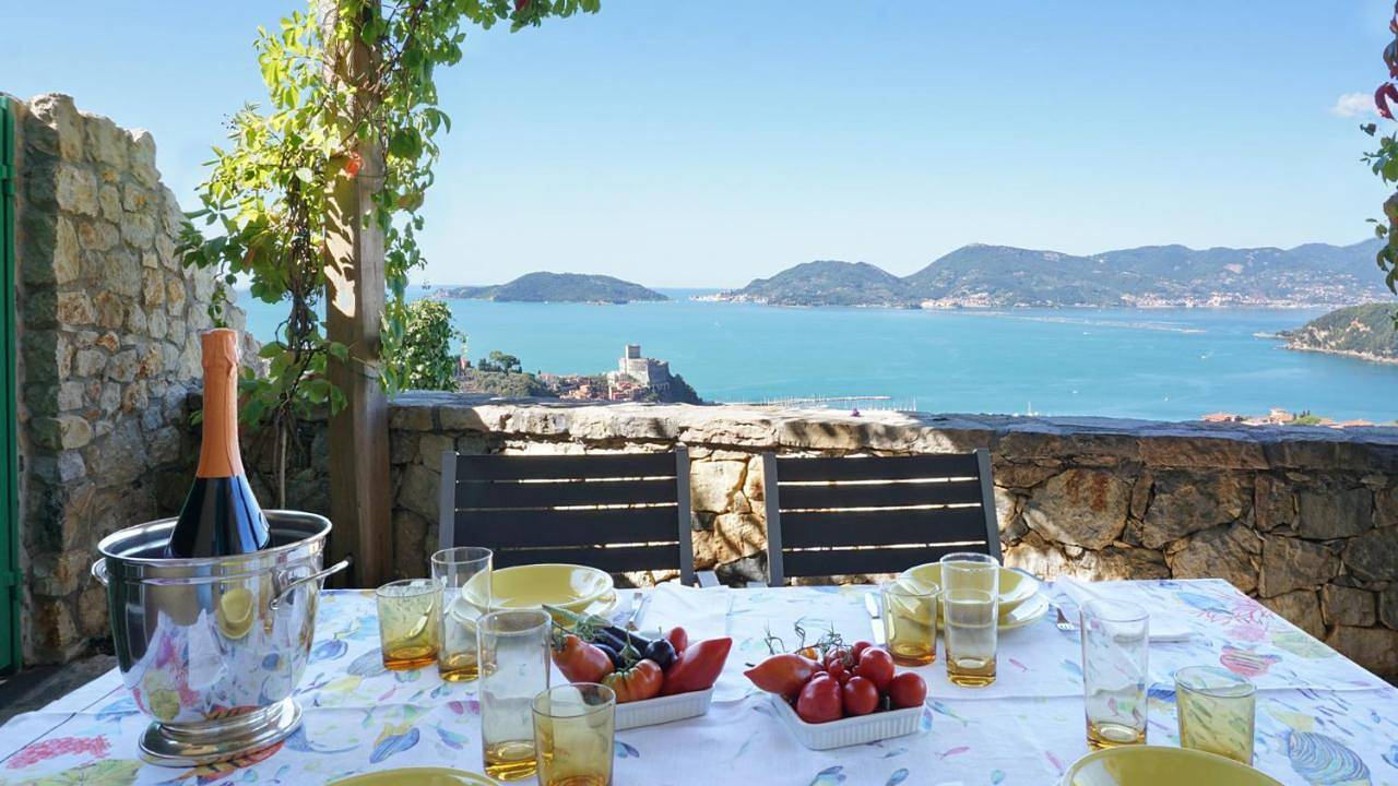 Ganze Wohnung, Miralunga Villetta Gialla in Lerici, Lerici Gemeinde