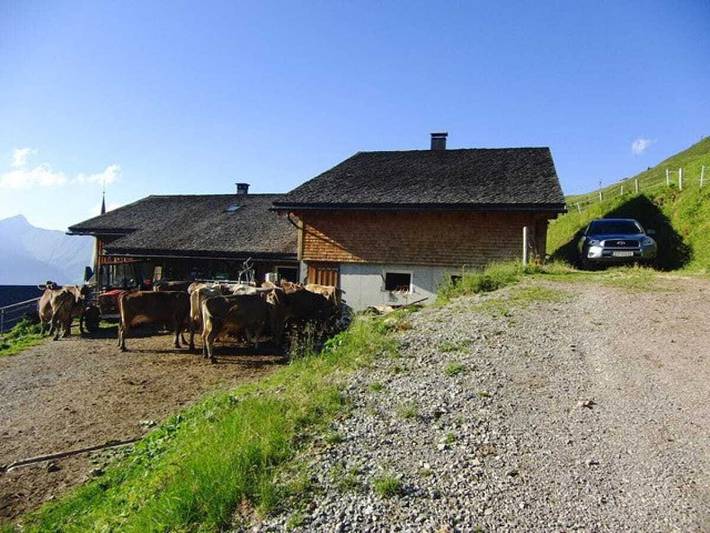 Schi-Berghütte Garmilhütte in Sonntag, Lechquellengebirge