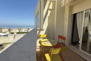 Gîte pour 4 personnes, avec balcon/terrasse, animaux acceptés à Senigallia