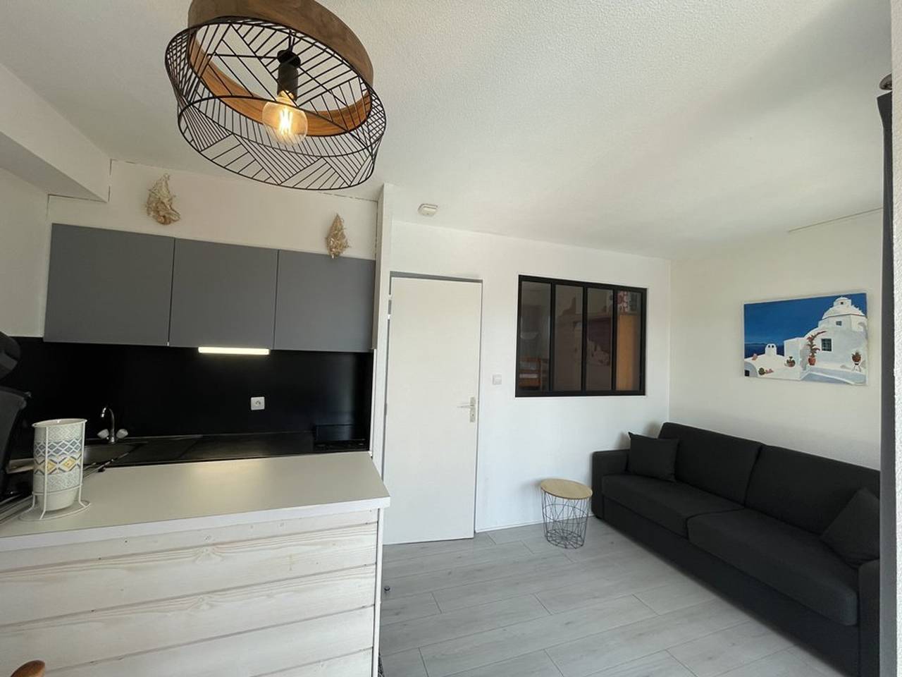 Appartement entier, Appartement T1 à 50m du lac avec piscine, salle de jeux et parking, idéal famille/amis in Vieux-Boucau-les-Bains, Côte d’Argent