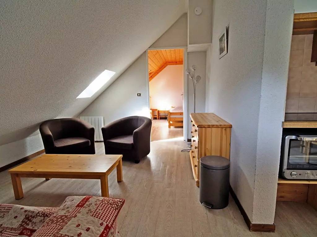 Apartamento entero, Les Deux Alpes – Hermosa T2 para 6 personas con aparcamiento privado y magnífica vista in Vénosc, Les Deux Alpes