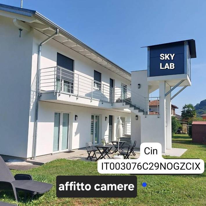 Maison d’hôte pour 2 personnes, avec Jardin et Vue à Borgosesia